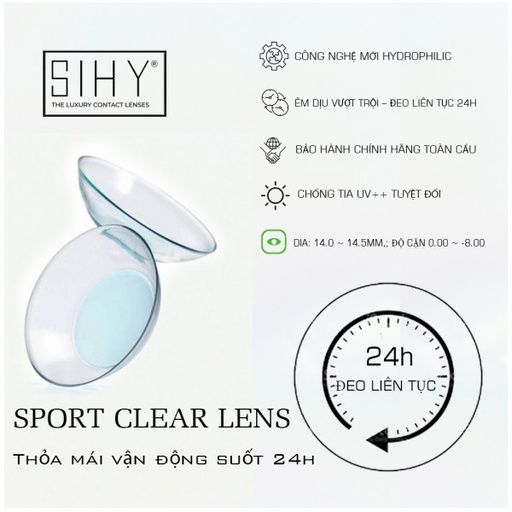 Lens cận 6 tháng [CLEAR]