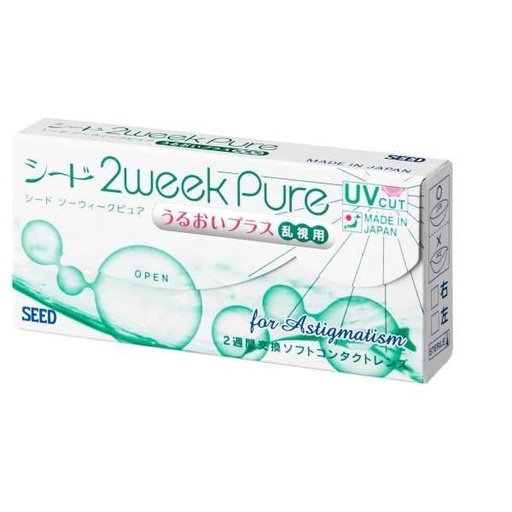 SEED 1Day/2weekPure UP for Astigmatism (Kính áp tròng cho mắt loạn thị) - 6 miếng/hộp